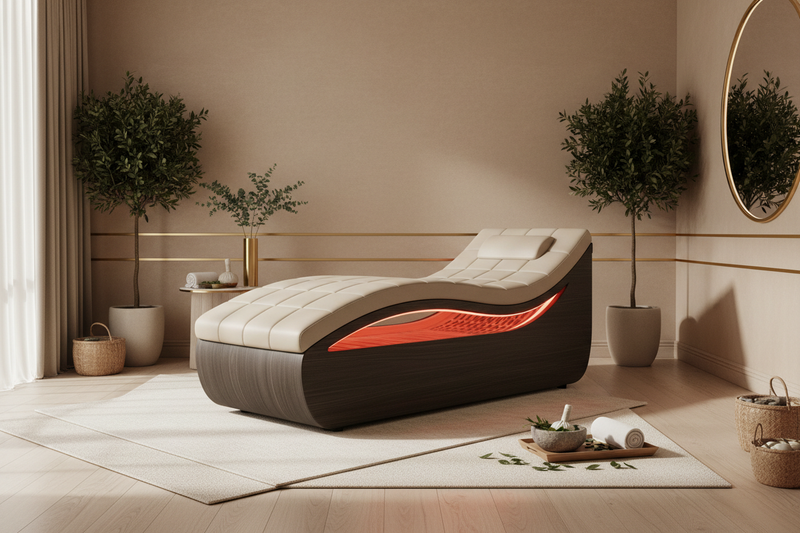 Sauna Bed Wellness Promotional Image